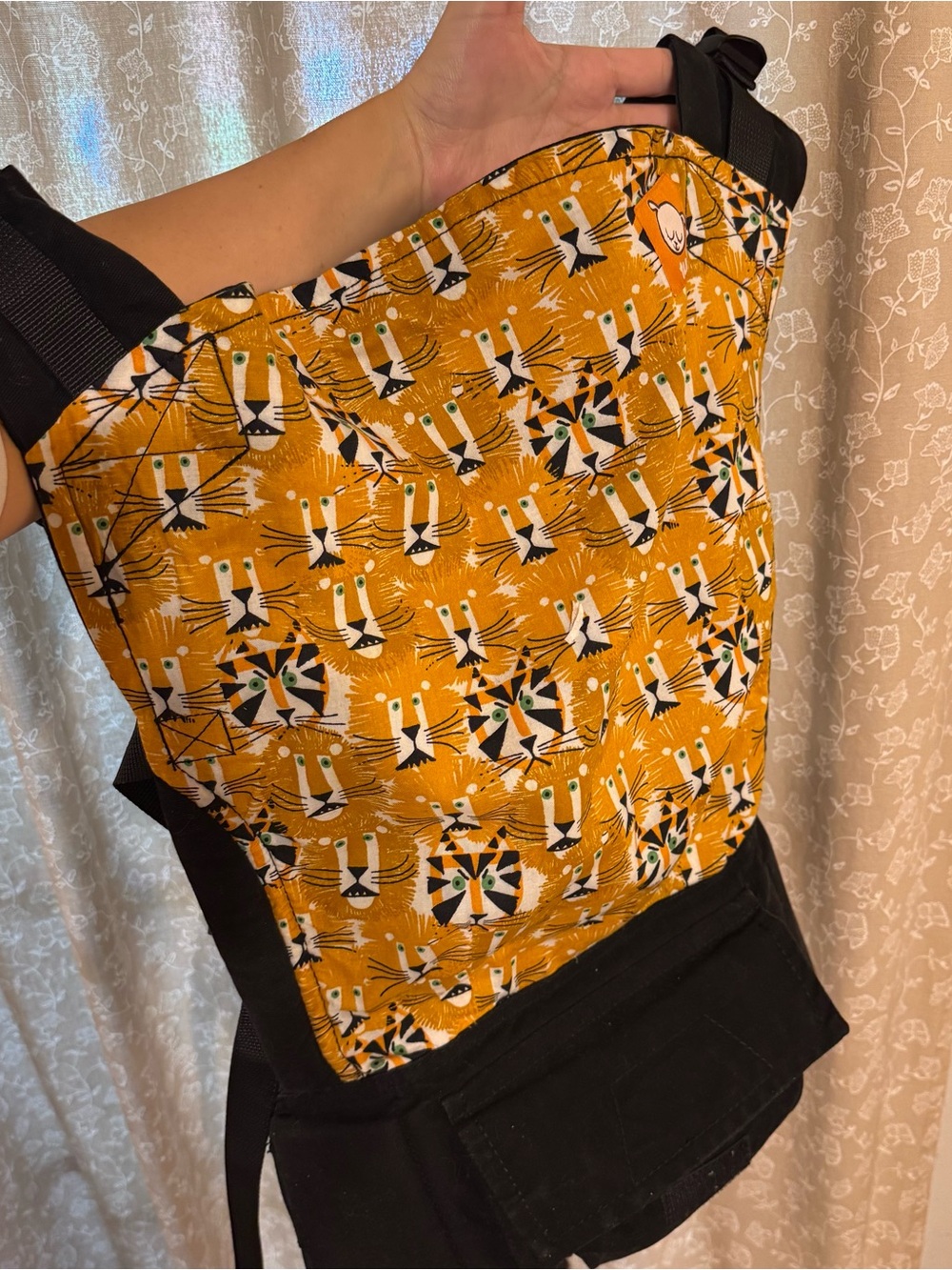 Baby Tula Ergonomic Carrier - "Oh My!" Lion & Tiger Print